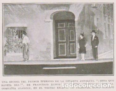 Coleccionismo de Revistas y Peri&oacute;dicos: &iexcl;Mira que bonita era! De Francisco Ramos de Castro, en el teatro Eslava de Valencia - 1929