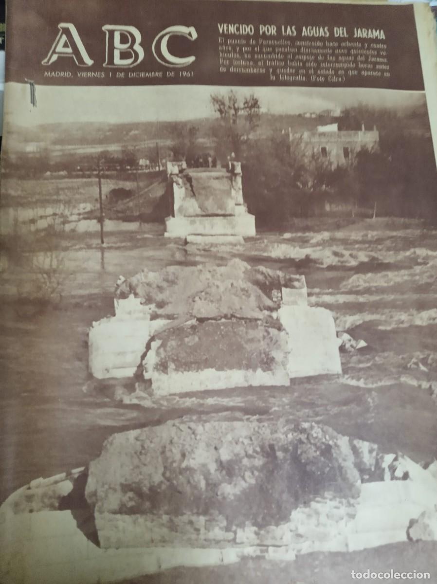 Coleccionismo de Revistas y Peri&oacute;dicos: ABC - N&ordm; 17.384 / 1 DICIEMBRE 1961 - DIARIO DE INFORMACI&Oacute;N NACIONAL E INTERNACIONAL
