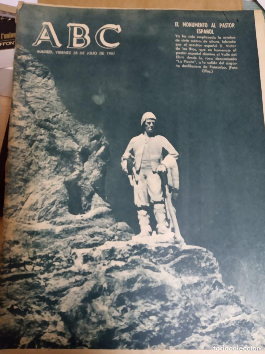 Coleccionismo de Revistas y Peri&oacute;dicos: ABC - N&ordm; 17.276 / 28 DE JULIO DE 1961 - DIARIO DE INFORMACI&Oacute;N NACIONAL E INTERNACIONAL
