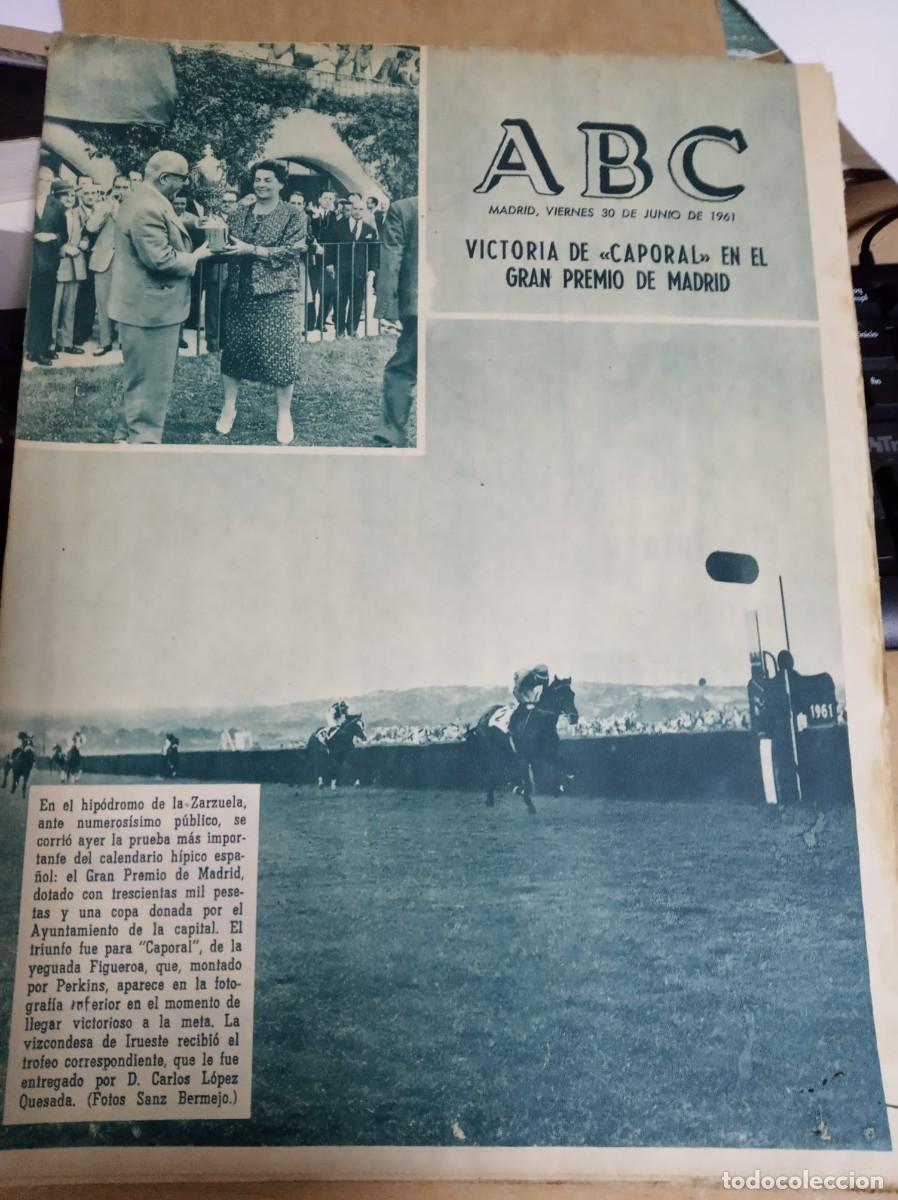 Coleccionismo de Revistas y Peri&oacute;dicos: ABC - N&ordm; 17.252 / 30 DE JUNIO DE 1961 - DIARIO DE INFORMACI&Oacute;N NACIONAL E INTERNACIONAL