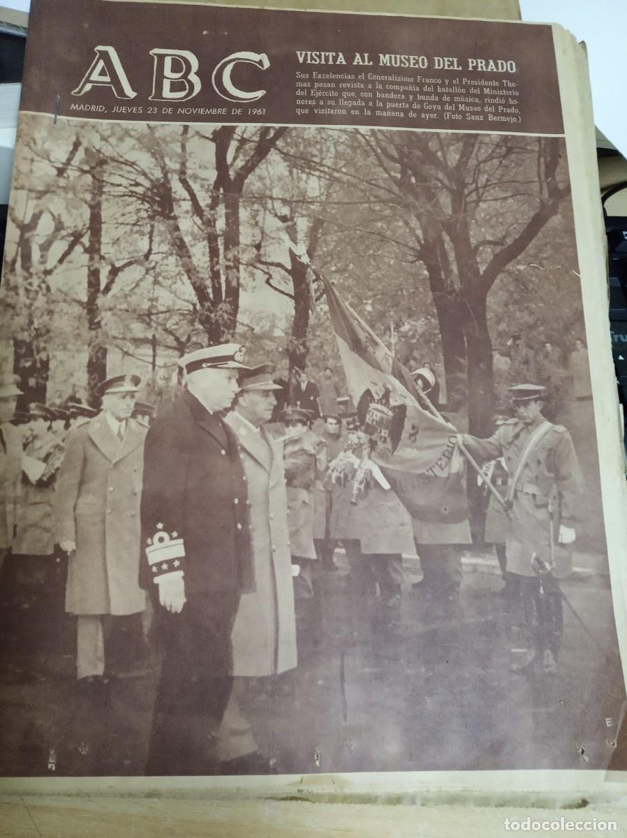 Coleccionismo de Revistas y Peri&oacute;dicos: ABC - N&ordm; 17.377 / 23 DE NOVIEMBRE DE 1961 - DIARIO DE INFORMACI&Oacute;N NACIONAL E INTERNACIONAL