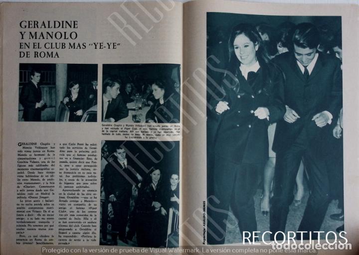 Coleccionismo de Revistas y Peri&oacute;dicos: GERALDINE CHAPLIN manolo velazquez