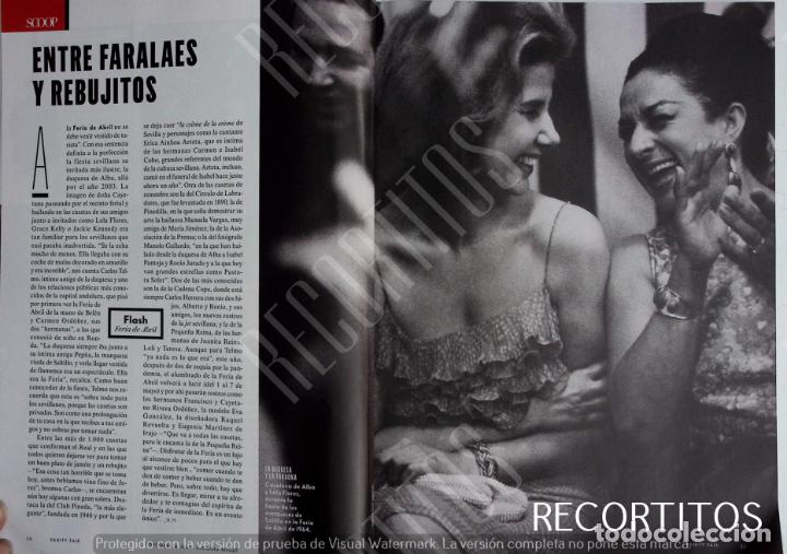 Coleccionismo de revistas y peri&oacute;dicos: CAYETANA DE ALBA DUQUESA lola flores