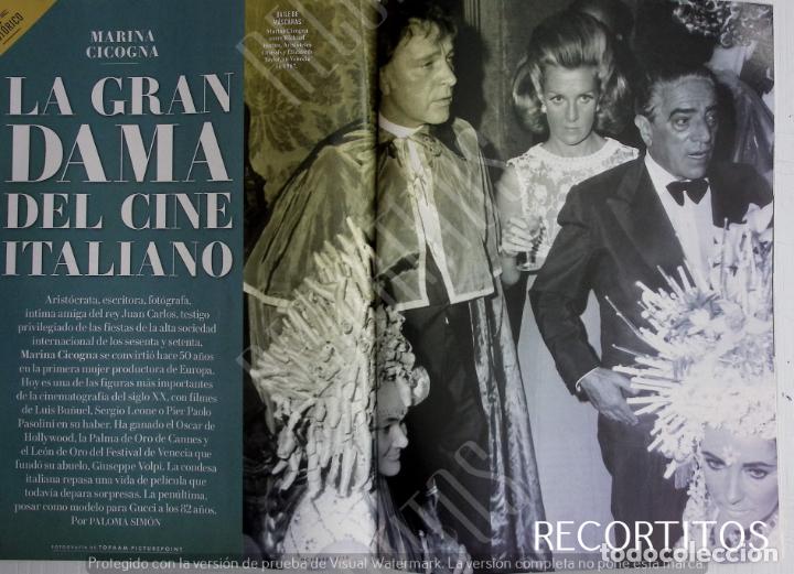 Coleccionismo de Revistas y Peri&oacute;dicos: marina cicogna elizabeth taylor liz richard burton aristoteles onassis