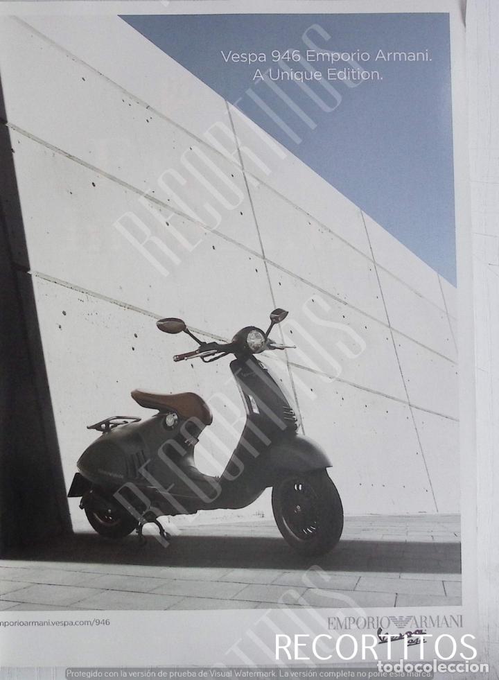 Coleccionismo de Revistas y Peri&oacute;dicos: vespa emporio armani anuncio publicidad