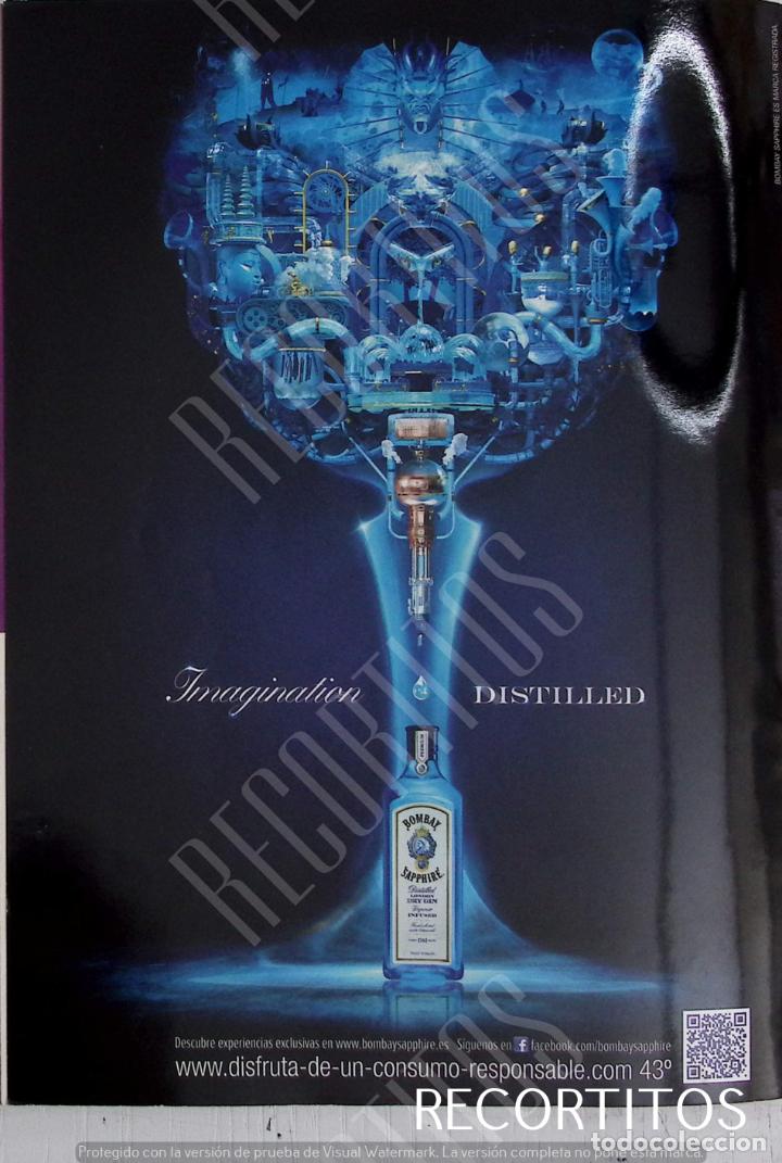 Coleccionismo de revistas y peri&oacute;dicos: bombay sapphire gin ginebra anuncio publicidad