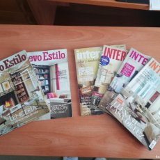 Coleccionismo de Revistas y Periódicos: REVISTAS DE DECORACION INTERIORES Y NUEVO ESTILO. Lote 401132804