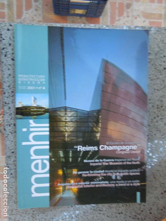 Sammeln von Zeitschriften und Zeitungen: ARQUITECTURA , CONSTRUCCION Y DISE&Ntilde;O 10-2001- REIMS CHAMPAGNE CENTRO DE CONGRESOS