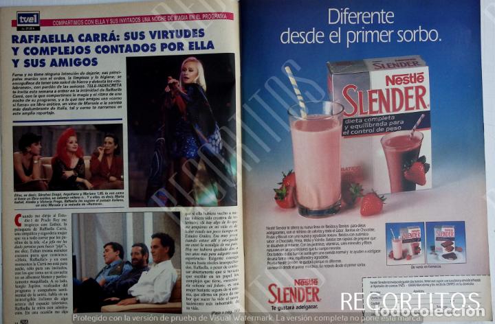 Coleccionismo de Revistas y Peri&oacute;dicos: RAFFAELLA CARRA alaska ANGEL PAVLOVSKY