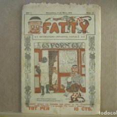 Coleccionismo de Revistas y Periódicos: FATTY-SETMANARI INFANTIL CATALA-NUMERO 3-ANY 1919-VER FOTOS-(K-9556). Lote 401369134