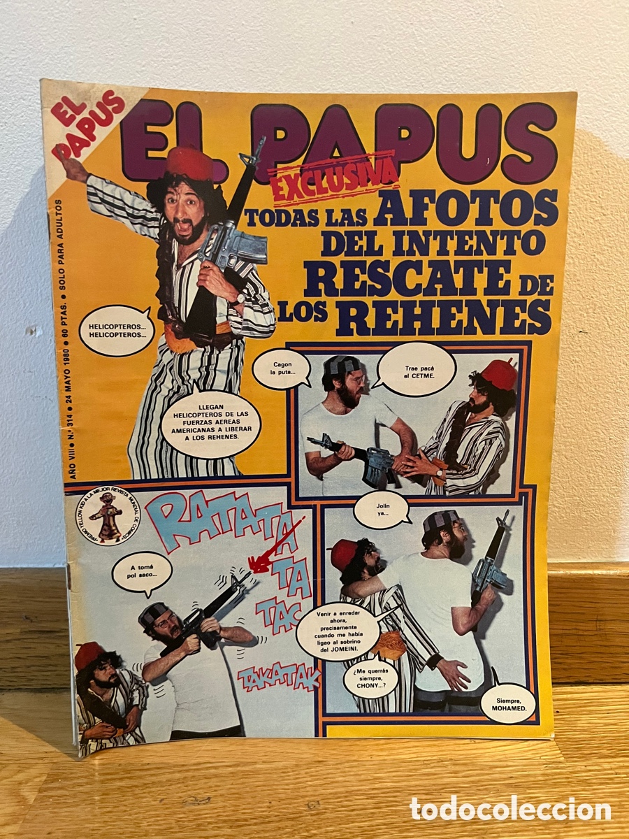 Coleccionismo de Revistas y Peri&oacute;dicos: El papus numero 314