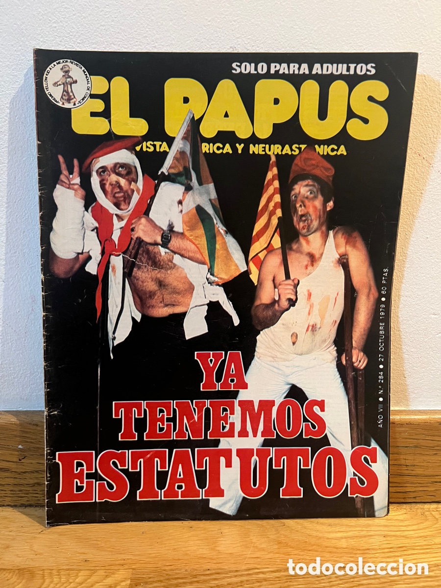 Coleccionismo de Revistas y Peri&oacute;dicos: El papus numero 284