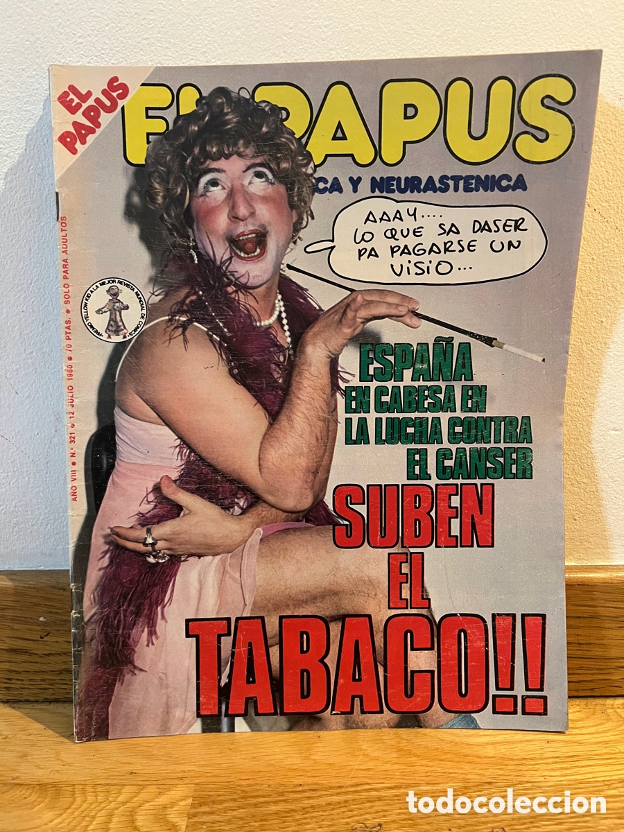 Coleccionismo de Revistas y Peri&oacute;dicos: El papus numero 321