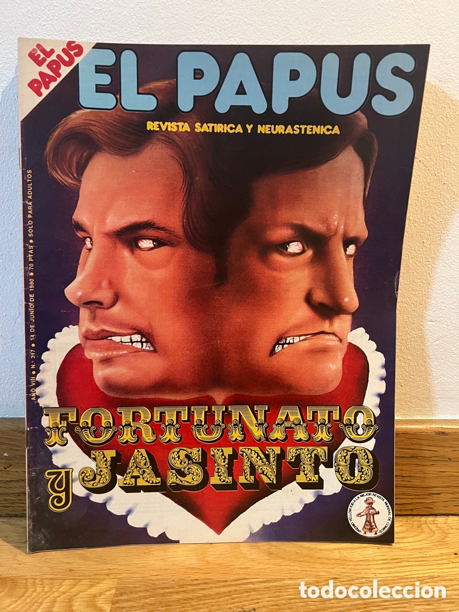 Coleccionismo de Revistas y Peri&oacute;dicos: El papus numero 317