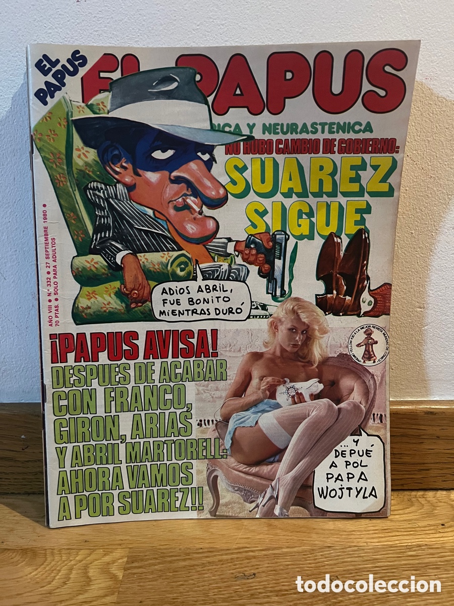 Coleccionismo de Revistas y Peri&oacute;dicos: El papus numero 332