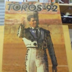 Coleccionismo de Revistas y Periódicos: TOROS ' 92. Nº 27, 9 - 15 / AGOSTO 1988. OJEDA: ¿ECLIPSE TOTAL?. Lote 401428524