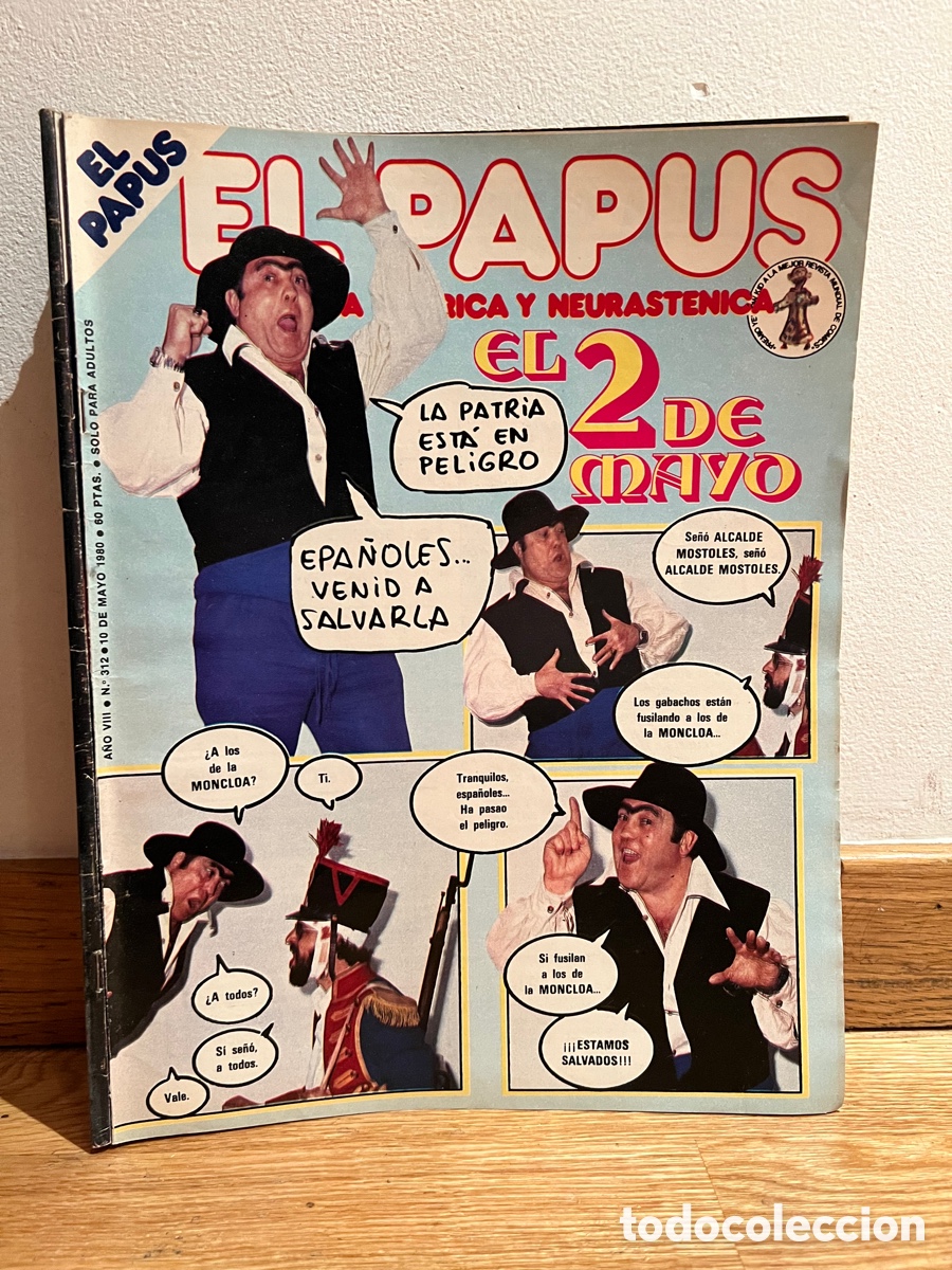 Coleccionismo de Revistas y Peri&oacute;dicos: El papus n&uacute;mero 312