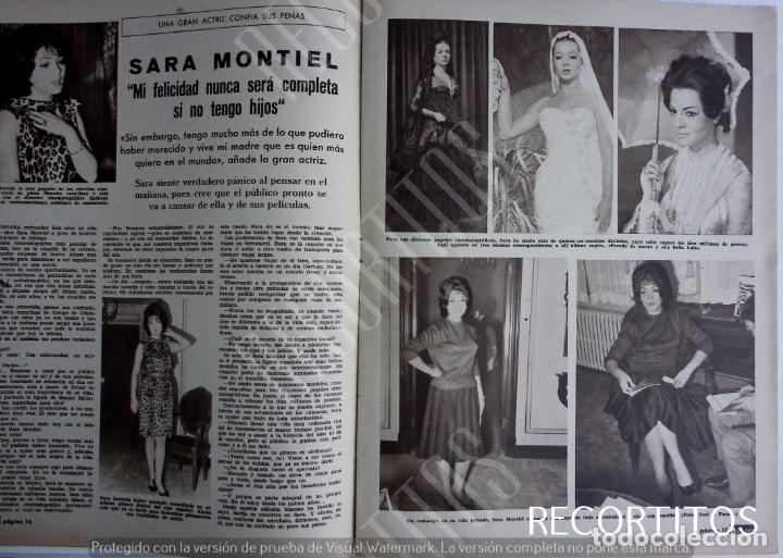 Coleccionismo de revistas y peri&oacute;dicos: sara montiel