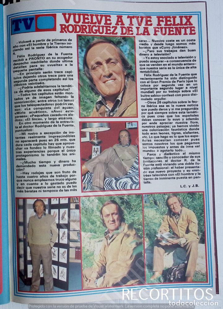 Coleccionismo de Revistas y Peri&oacute;dicos: FELIX RODRIGUEZ DE LA FUENTE