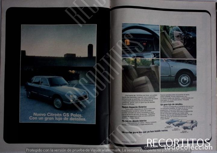 Coleccionismo de Revistas y Peri&oacute;dicos: citroen gs palas anuncio publicidad