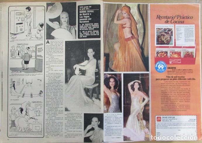 Coleccionismo de Revistas y Peri&oacute;dicos: RECORTE REVISTA SEMANA 1979 1978 NORMA DUVAL