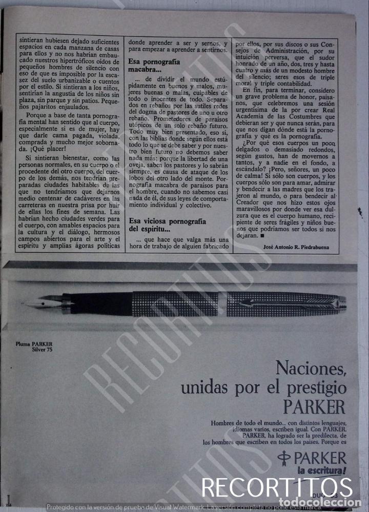 Coleccionismo de Revistas y Peri&oacute;dicos: parker estilografica anuncio publicidad
