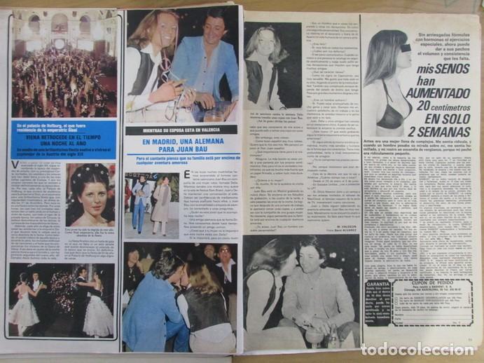 Coleccionismo de Revistas y Peri&oacute;dicos: RECORTE REVISTA SEMANA 1979 1978 JUAN BAU