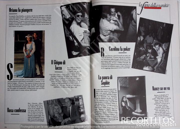 Collezionismo di Riviste e Giornali: mark frankel ornella muti carolina de monaco sophie marceau