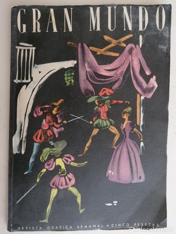 Coleccionismo de Revistas y Peri&oacute;dicos: GRAN MUNDO, REVISTA GRAFICA SEMANAL, N&ordm; 28, OCTUBRE 1954