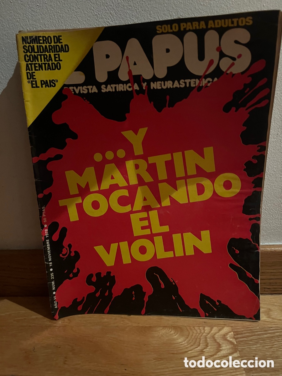 Coleccionismo de Revistas y Peri&oacute;dicos: El papus n&uacute;mero 235