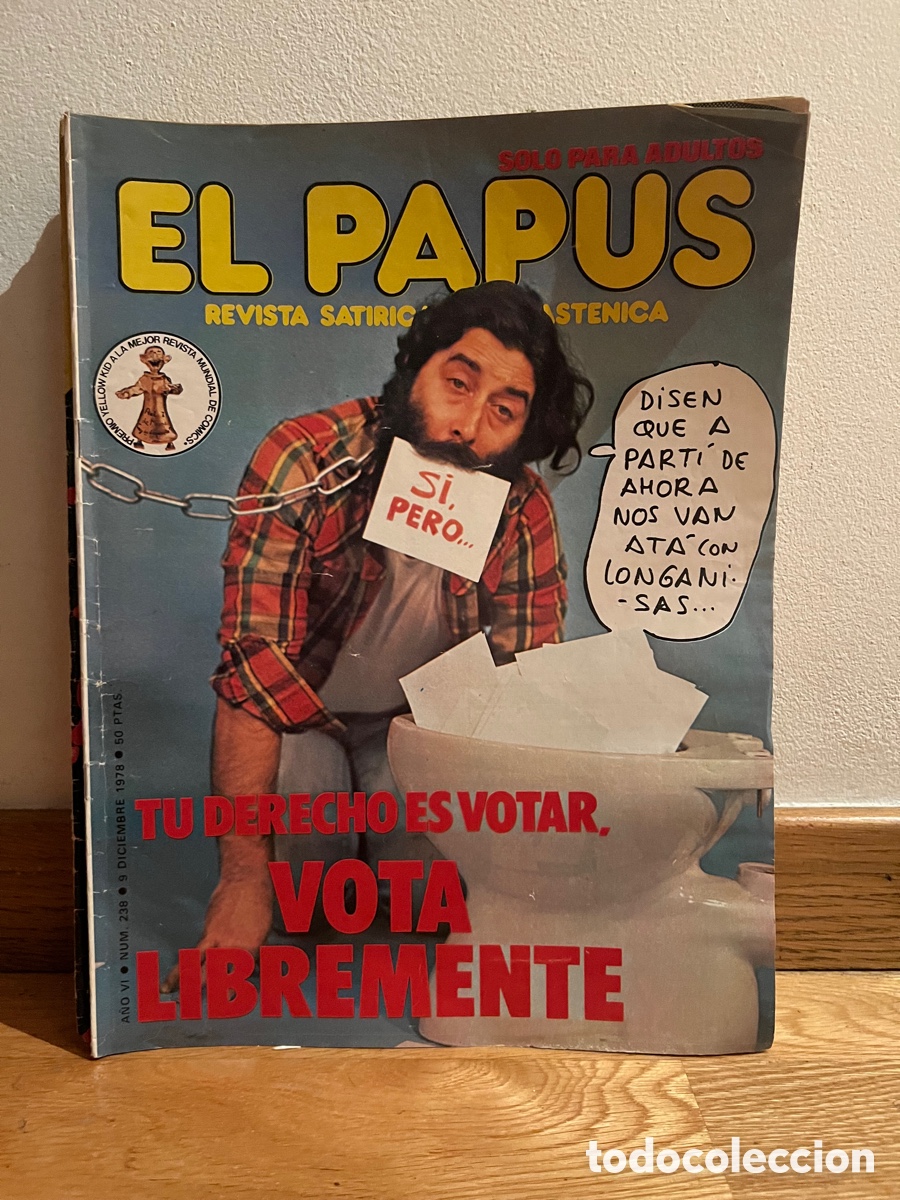 Coleccionismo de Revistas y Peri&oacute;dicos: El papus n&uacute;mero 238