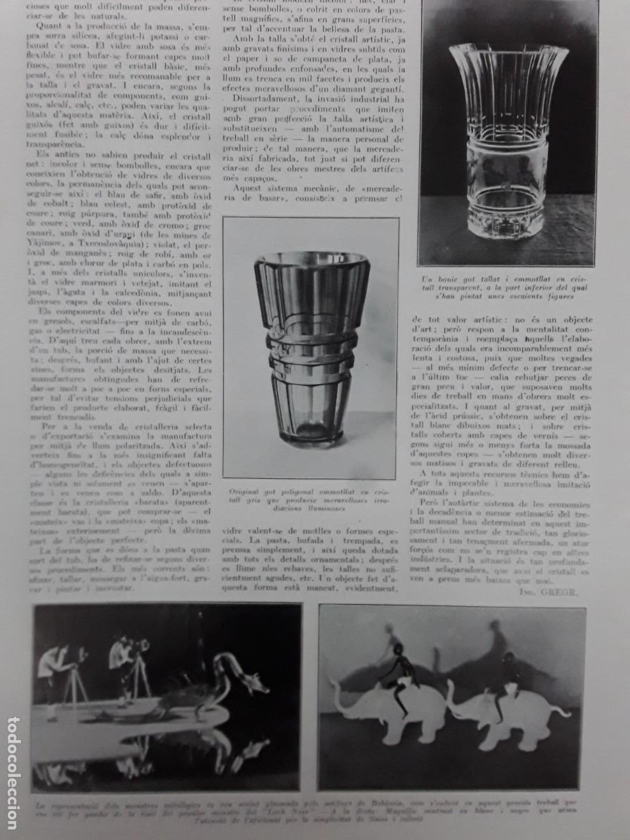 Colecionismo de Revistas e Jornais: CRISTAL BOHEMIA AVIADORS ALEMANYS ESPORTIUS ESCOLA STAAKEN BERLIN ANY 1936