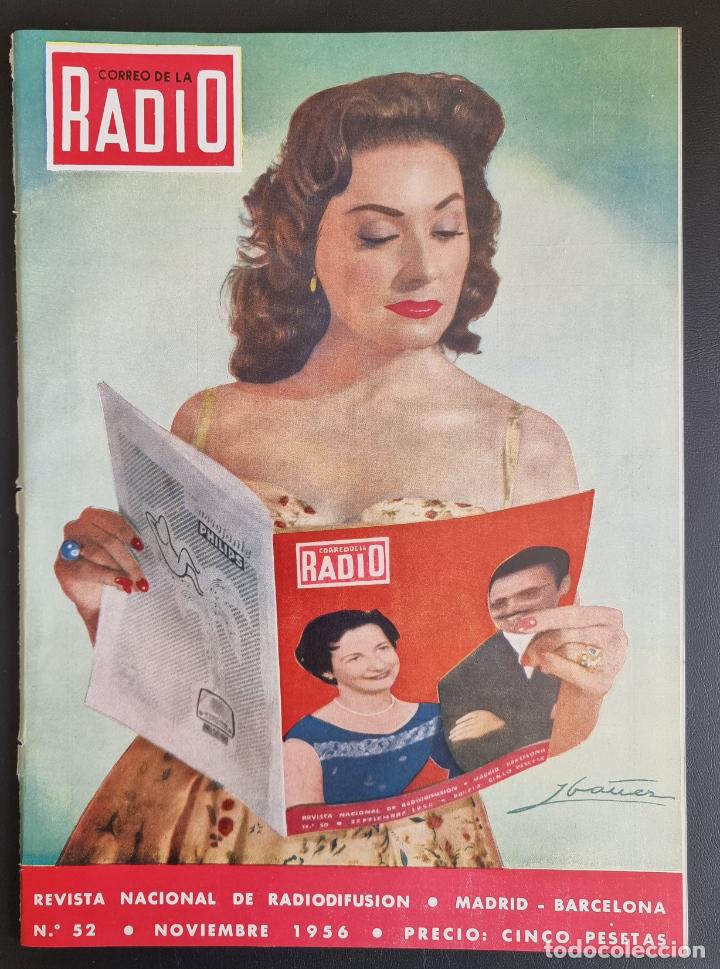 Coleccionismo de Revistas y Peri&oacute;dicos: REVISTA CORRE DE LA RADIO 1956 LINA ROSALES ROMERITO MIGUEL ANGEL MARTINEZ ROMY SCHNEIDER