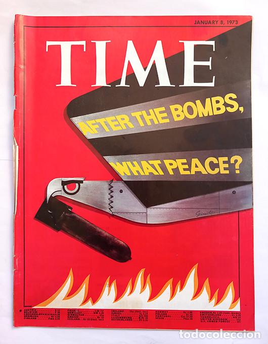 Coleccionismo de Revistas y Peri&oacute;dicos: After the Bombs, What Peace? Cannibalism on the Cordillera. The New Face of 007 _ Time Jan 8, 1973