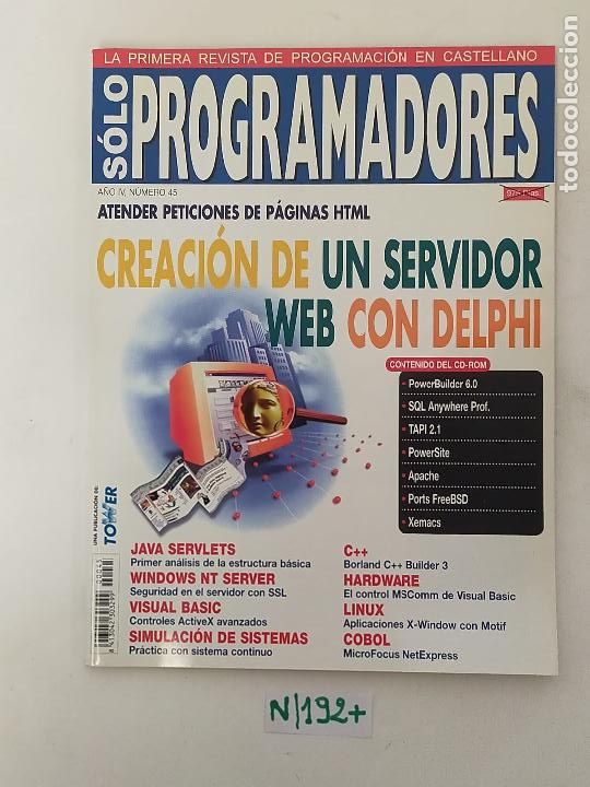 Coleccionismo de Revistas y Peri&oacute;dicos: Revista solo programadores