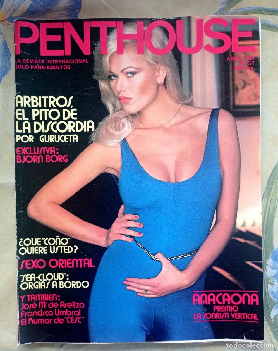 Coleccionismo de Revistas y Peri&oacute;dicos: REVISTA EROTICA PENTHOUSE N&ordm; 37 / SYBILLE RAUCH, ORQUESTA MONDRAGON, BJORN BORG, EROTIC MUSEUM JAPON