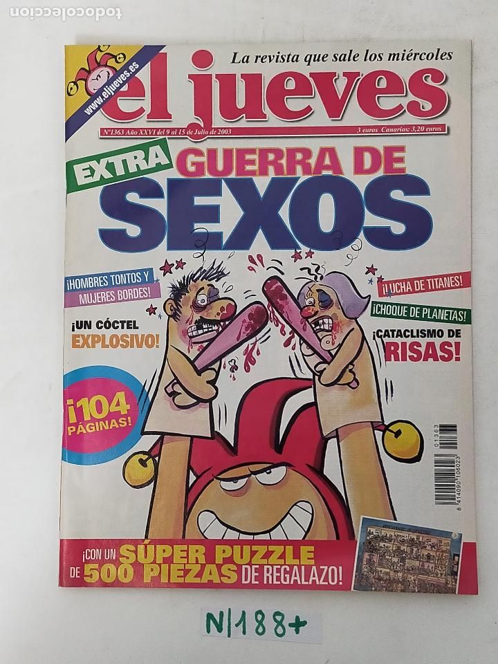 Sammeln von Zeitschriften und Zeitungen: Revista El Jueves