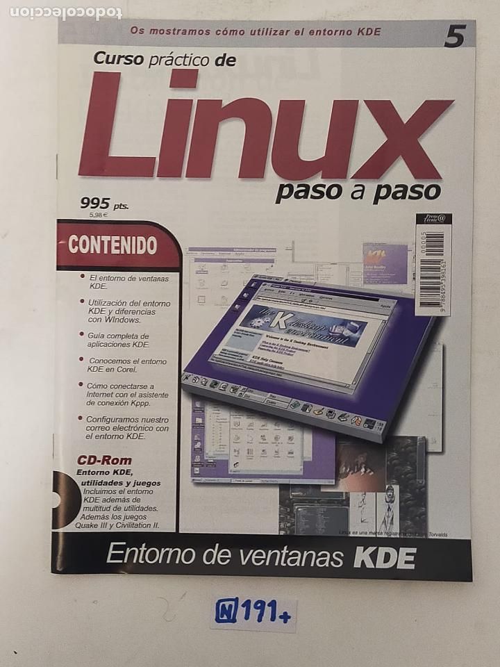 Coleccionismo de revistas y peri&oacute;dicos: Revista Curso pr&aacute;ctico de Linux - Foto 1