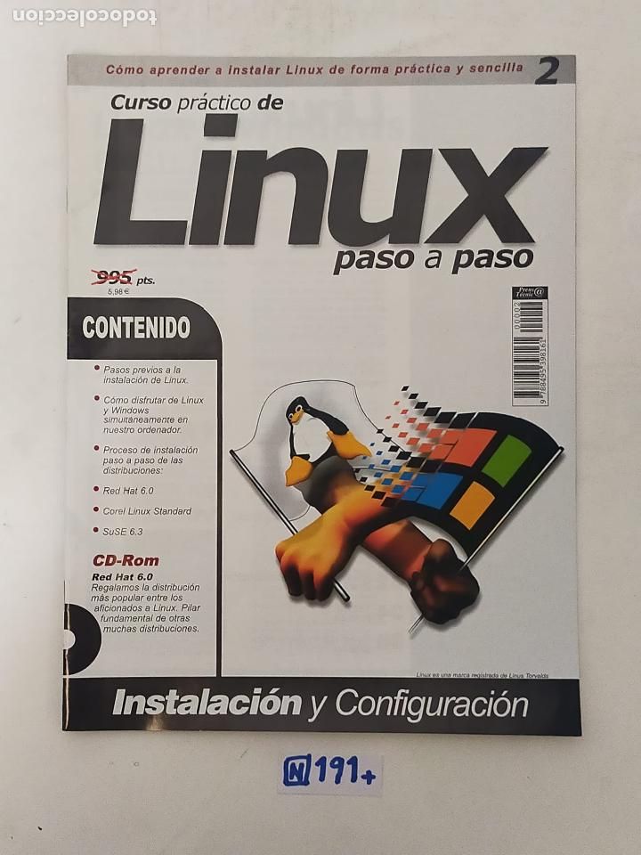 Coleccionismo de revistas y peri&oacute;dicos: Revista Curso Pr&aacute;ctico de Linux - Foto 1