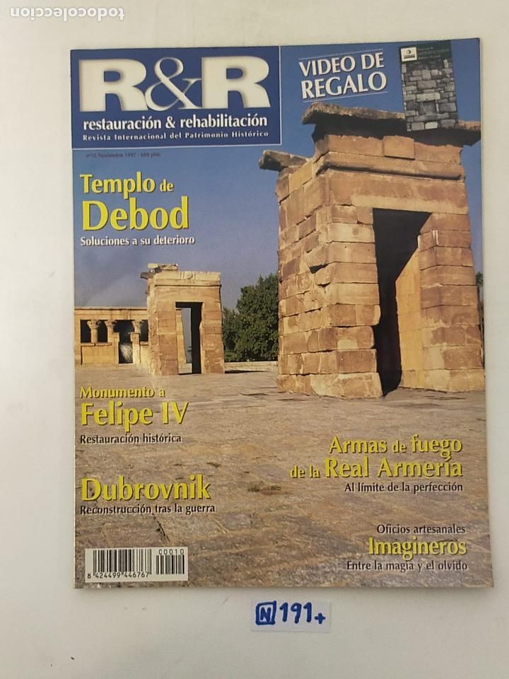 Collezionismo di Riviste e Giornali: Revista Restauraci&oacute;n & Rehabilitaci&oacute;n