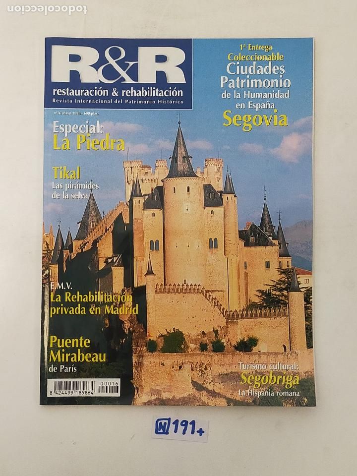 Collezionismo di Riviste e Giornali: Revista Restauraci&oacute;n & Rehabilitaci&oacute;n