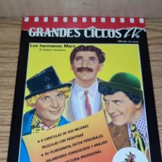 Coleccionismo de Revistas y Periódicos: GRANDES CICLOS TV: LOS HERMANOS MARX. Lote 401941039
