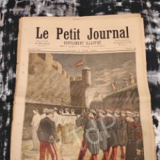 Coleccionismo de Revistas y Periódicos: LE PETIT JOURNAL (1894) BARCELONA ANARQUISTAS MONTJUICH FUSILAMIENTOS - ANARQUISTES - 8P COMPLET. Lote 401941634