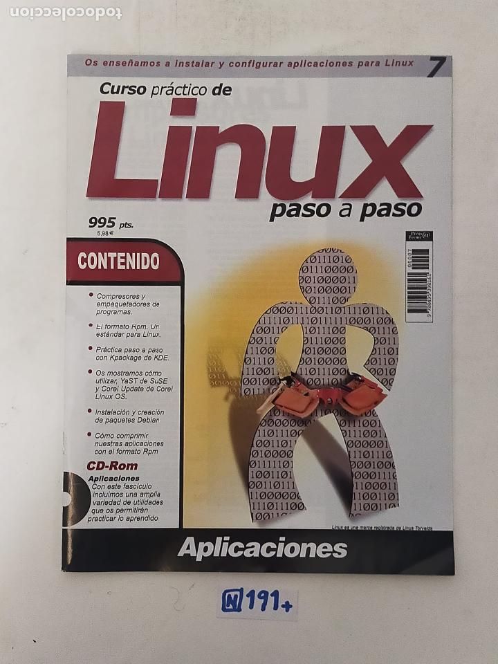 Coleccionismo de revistas y peri&oacute;dicos: Revista Curso Pr&aacute;ctico de Linux - Foto 1