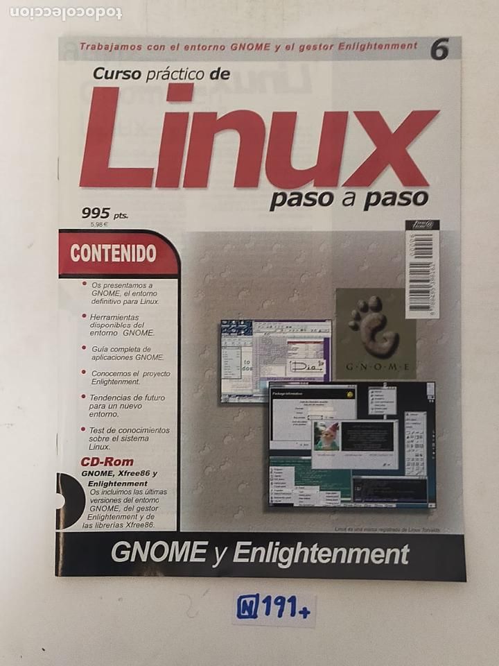 Coleccionismo de revistas y peri&oacute;dicos: Revista Curso Pr&aacute;ctico de Linux - Foto 1