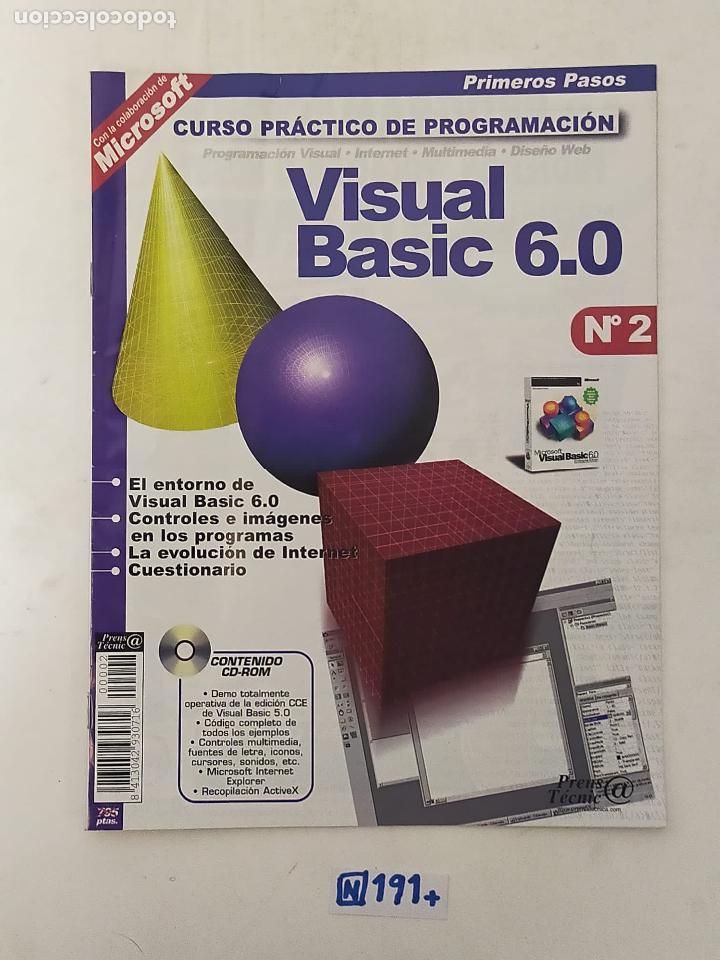 Coleccionismo de revistas y peri&oacute;dicos: Revista Visual Basic 6.0 N&ordm;2 - Foto 1