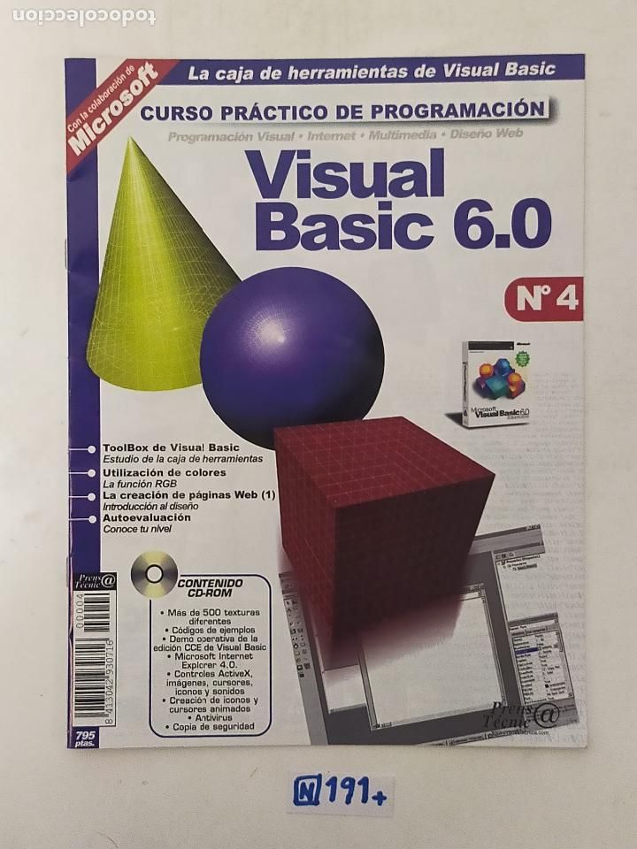 Coleccionismo de revistas y peri&oacute;dicos: Revista Visual Basic 6.0 N&ordm;4 - Foto 1