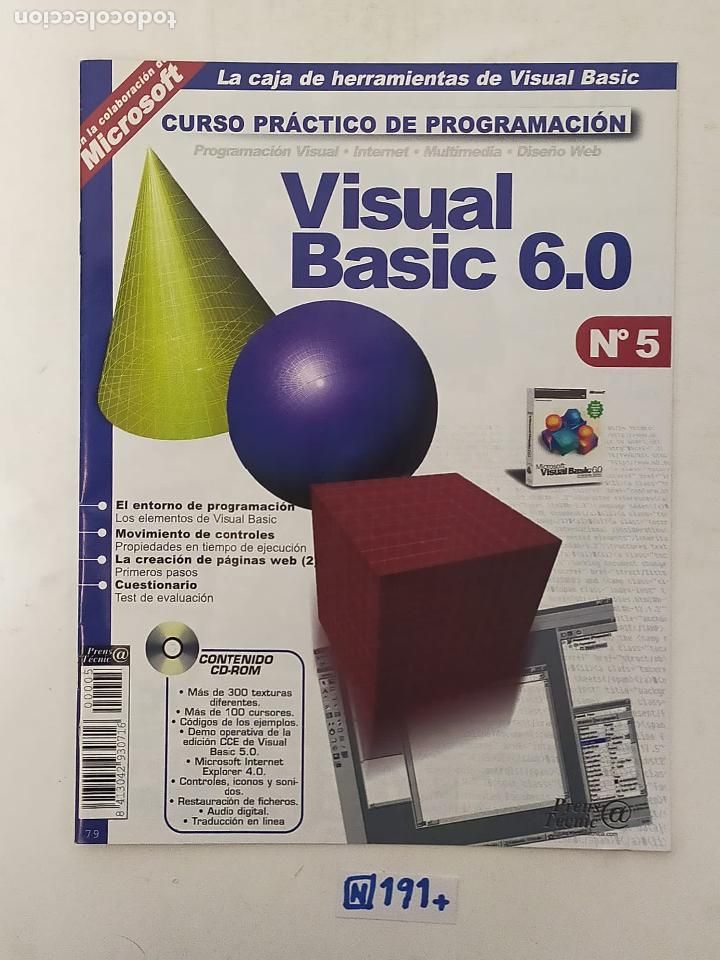 Coleccionismo de revistas y peri&oacute;dicos: Revista Visual Basic 6.0 N&ordm;5 - Foto 1