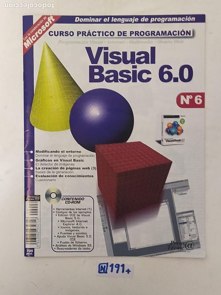 Coleccionismo de revistas y peri&oacute;dicos: Revista Visual Basic 6.0 N&ordm;6 - Foto 1