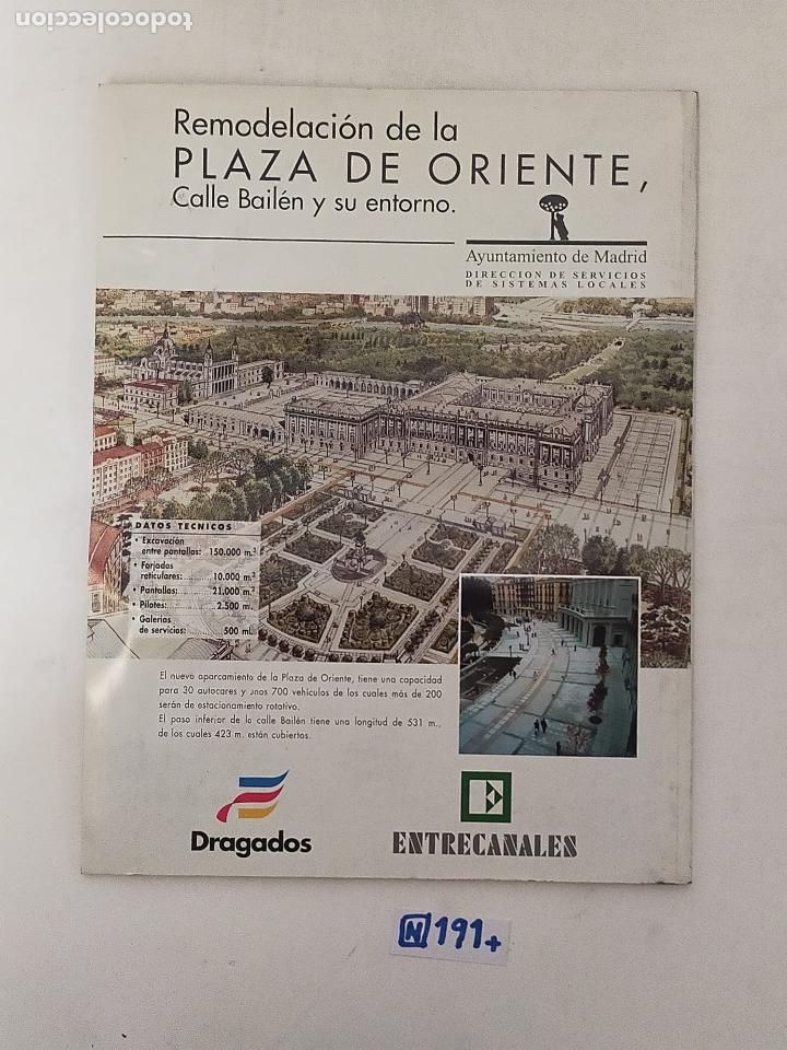 Sammeln von Zeitschriften und Zeitungen: Revista Remodelaci&oacute;n de la Plaza de Oriente
